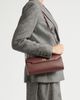 Anya Hindmarch Anya Hindmarch Mortimer Crosshatch Leather Clutch - 3