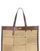 Anya Hindmarch Anya Hindmarch Mortimer Patchwork Crochet Raffia Tote - 1