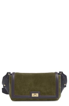 Anya Hindmarch Anya Hindmarch Mortimer Suede Crossbody Bag