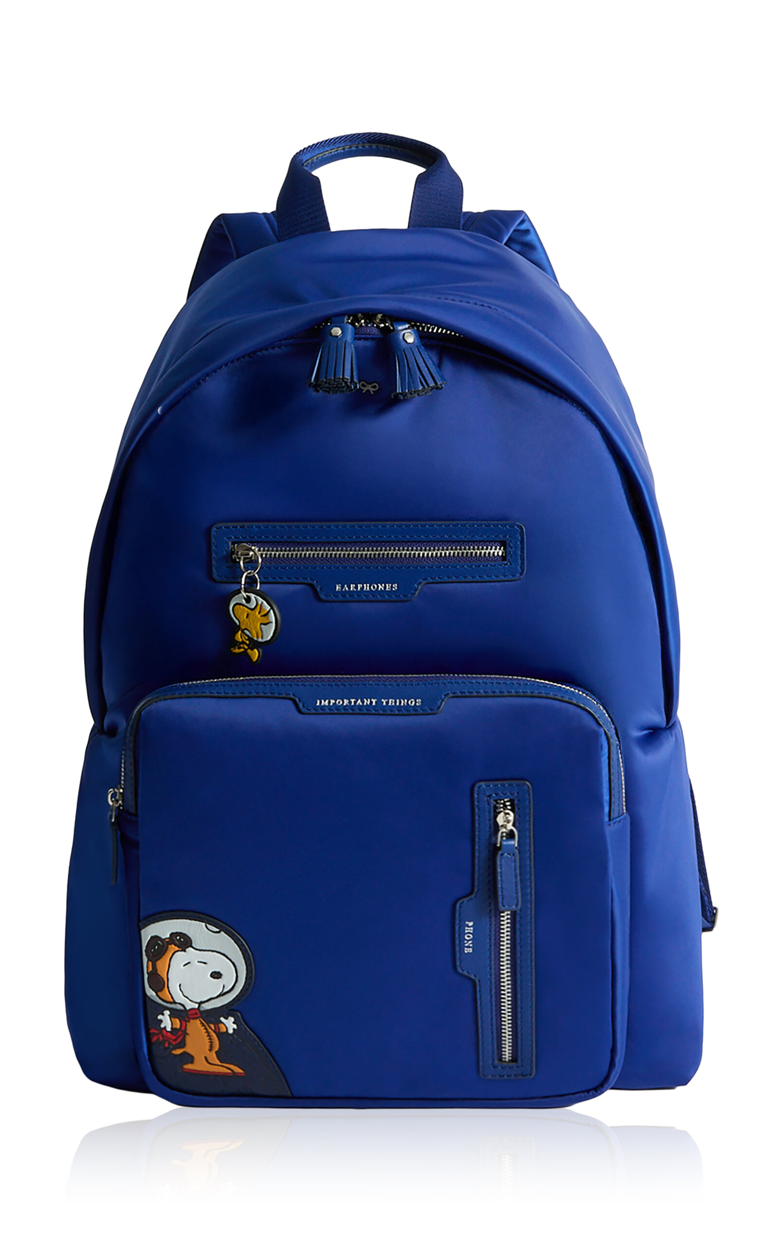 Anya Hindmarch Anya Hindmarch Peanuts Space Snoopy Backpack Blue