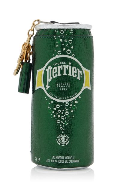Anya Hindmarch Anya Hindmarch Perrier Leather Coin Purse Green