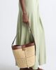 Anya Hindmarch Anya Hindmarch Raffia Patchwork Bucket Bag - 2