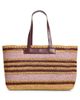 Anya Hindmarch Anya Hindmarch Stripe Raffia East/West Tote - 3