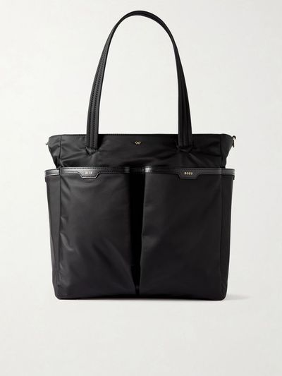 ANYA HINDMARCH Baby leather-trimmed ECONYL® tote