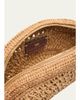 Anya Hindmarch Half Moon Raffia Bow Clutch Bag - 4