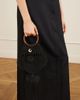ANYA HINDMARCH Macrame leather-trimmed cotton clutch - 2