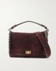 ANYA HINDMARCH Mortimer suede leather bag - 1