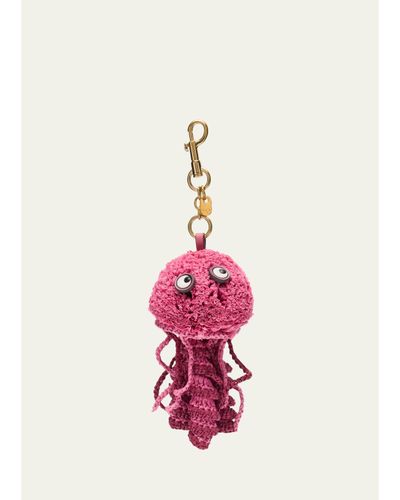 Anya Hindmarch Raffia Jellyfish Bag Charm
