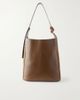 ANYA HINDMARCH Ringo suede-trimmed textured-leather tote - 1