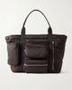 ANYA HINDMARCH Travel leather-trimmed shell weekend bag - 1