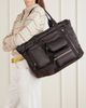 ANYA HINDMARCH Travel leather-trimmed shell weekend bag - 2