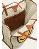Anya Hindmarch Wink Embroidered Raffia Tote Bag - 4