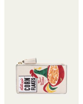 Anya Hindmarch x Kellogg's Corn Flakes Cereal Box Card Case