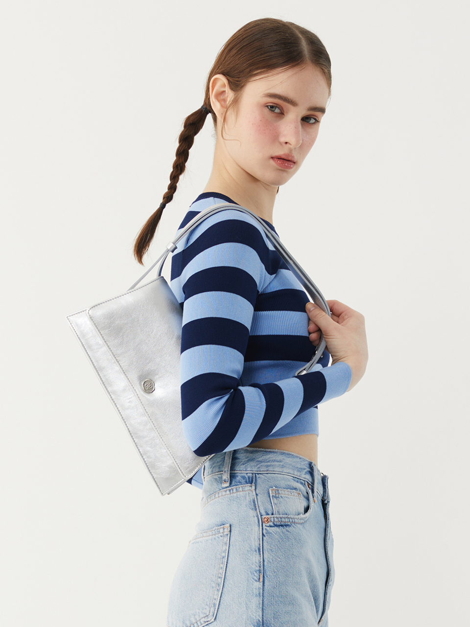 AOAO Fez Bag_Silver