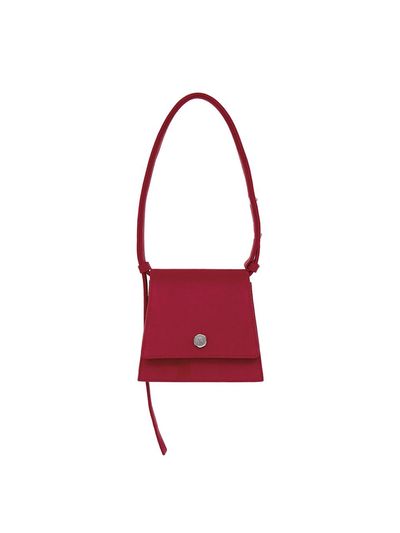 AOAO Mini Suede Adjustable Handbag [Wine]