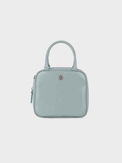 AOAO Square Vegan Leather Bag [Green]
