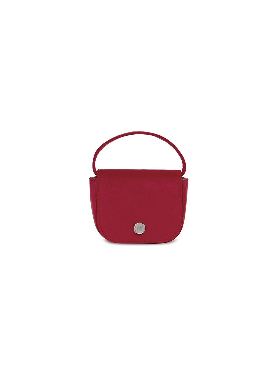 AOAO Suede Mini Compact Bag [Purple]