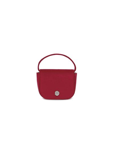 AOAO Suede Mini Compact Bag [Purple]