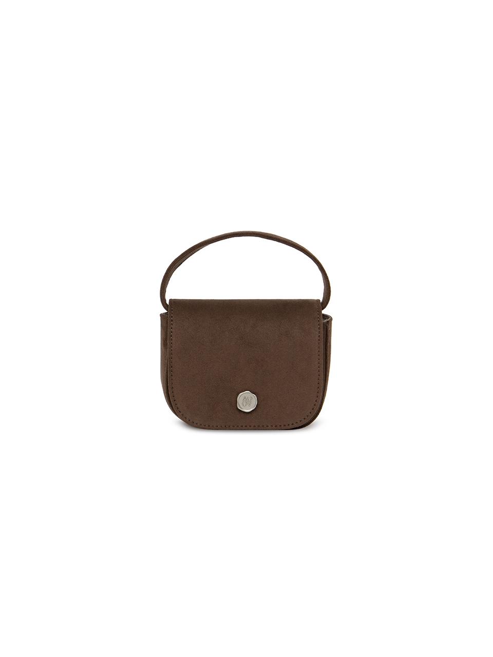 AOAO Suede Mini Lightweight Bag [Brown]