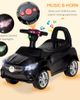 Aosom Aosom Kids Ride On Push Car with Horn, Music, Headlights, Storage - 4