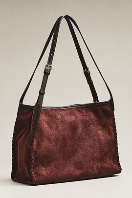 Aota The Sienna Slouchy Faux Suede Tote Bag