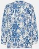 A.P.C. A.P.C. Aubrey floral linen-blend blouse - 1