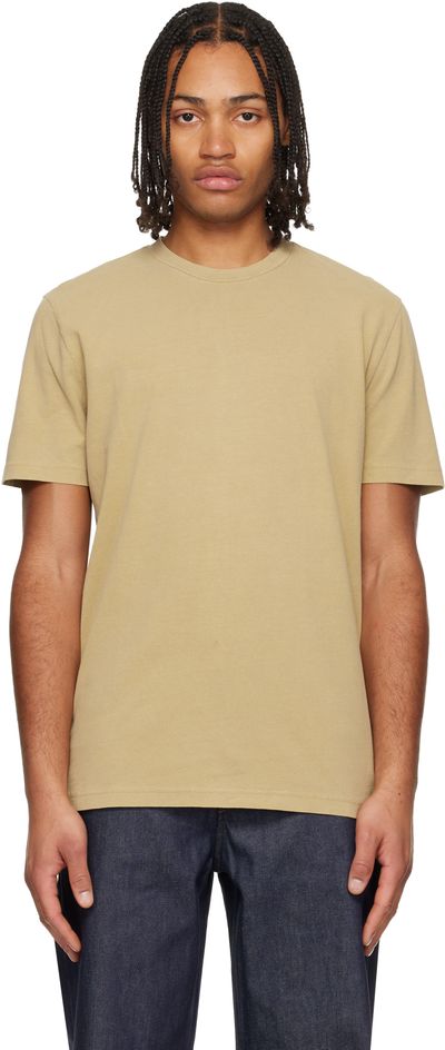 A.P.C. A.P.C. Beige 'APC Printemps 26' T-shirt