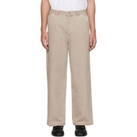 A.P.C. A.P.C. Beige Canvas Carpenter Trousers