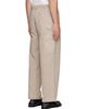 A.P.C. A.P.C. Beige Canvas Carpenter Trousers - 3