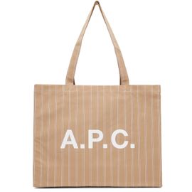 A.P.C. A.P.C. Beige Diane Shopping Tote