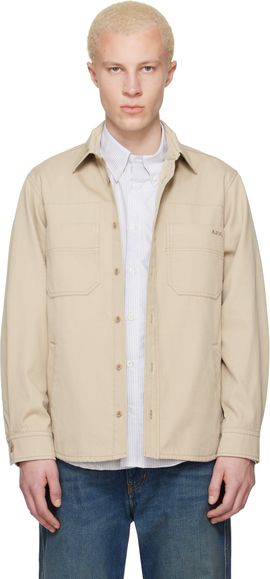 A.P.C. A.P.C. Beige Noah Jacket
