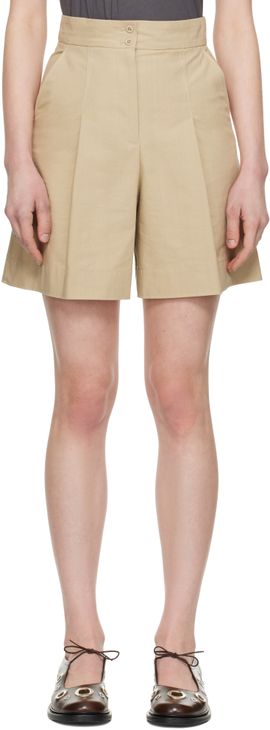 A.P.C. A.P.C. Beige Orlane Shorts
