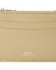 A.P.C. A.P.C. Beige Paris Card Holder - 1