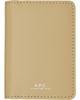 A.P.C. A.P.C. Beige Stefan Card Holder - 1