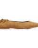 A.P.C. A.P.C. Beige Suede Ballerina Flats - 1