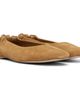 A.P.C. A.P.C. Beige Suede Ballerina Flats - 4