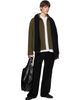 A.P.C. A.P.C. Black Ambroise Brodée Scarf - 2