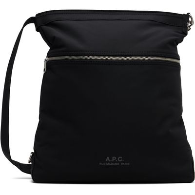 A.P.C. A.P.C. Black Archive Crossbody Bag