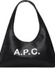 A.P.C. A.P.C. Black Baby Ninon Shoulder Bag - 1