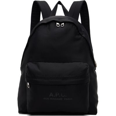 A.P.C. A.P.C. Black Backstage Small Backpack