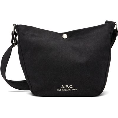 A.P.C. A.P.C. Black Journal Bag