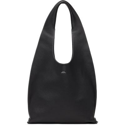 A.P.C. A.P.C. Black Neige Clou Bag