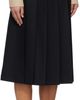 A.P.C. A.P.C. Black Pleated Midi Skirt - 2