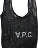 A.P.C. A.P.C. Black Rebound Shopping Tote - 2