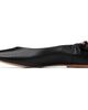 A.P.C. A.P.C. Black Square-Toe Leather Ballerina Flats - 3