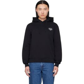 A.P.C. A.P.C. Black Standard 'Rue Madame' Hoodie