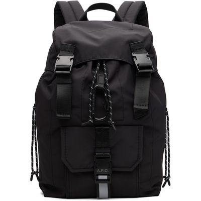 A.P.C. A.P.C. Black Treck Backpack