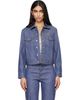 A.P.C. A.P.C. Blue Dion Denim Jacket - 1
