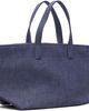 A.P.C. A.P.C. Blue 'Le Drummer' Toile Small Tote - 3