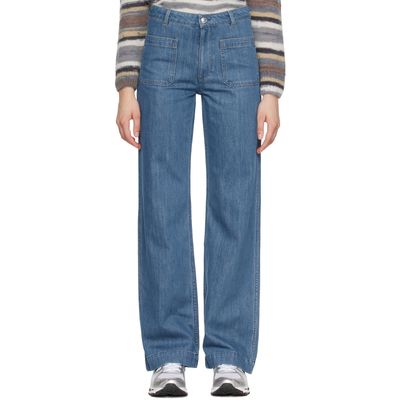 A.P.C. A.P.C. Blue New Seaside Jeans